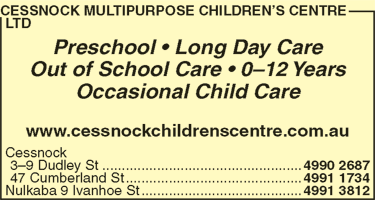 Cessnock Multipurpose Children?s Centre Ltd - thumb 1