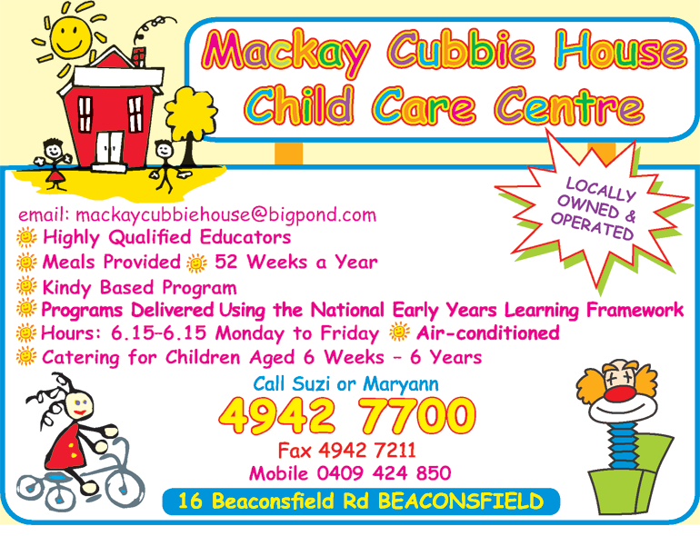 Mackay Cubbie House Child Care Centre - thumb 3