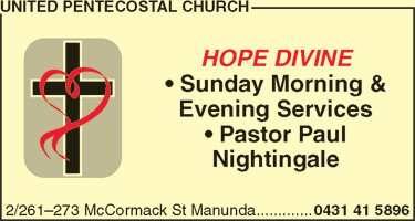 Hope Divine ? United Pentecostal Church - thumb 1