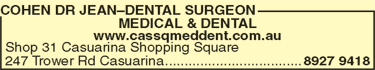 Cohen Dr Jean'Dental Surgeon - thumb 1