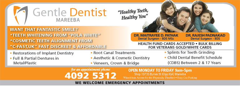 Gentle Dentist Mareeba - Cairns Dentist 1