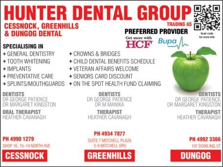 Hunter Dental Group Cessnock, Greenhills And Dungog Dental - thumb 1