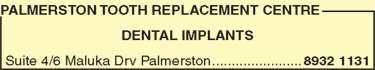 Palmerston Tooth Replacement Centre - thumb 1