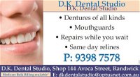 DK Dental Studio - Dentists Hobart