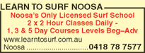 Learn To Surf Noosa - thumb 1