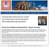 Regent Consulting - Best Private Schools Sydney Perth Melbourne Consulting Services - Education Perth