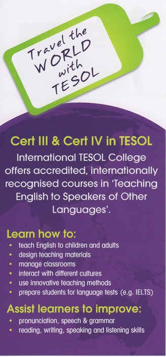 International TESOL College - Education Directory