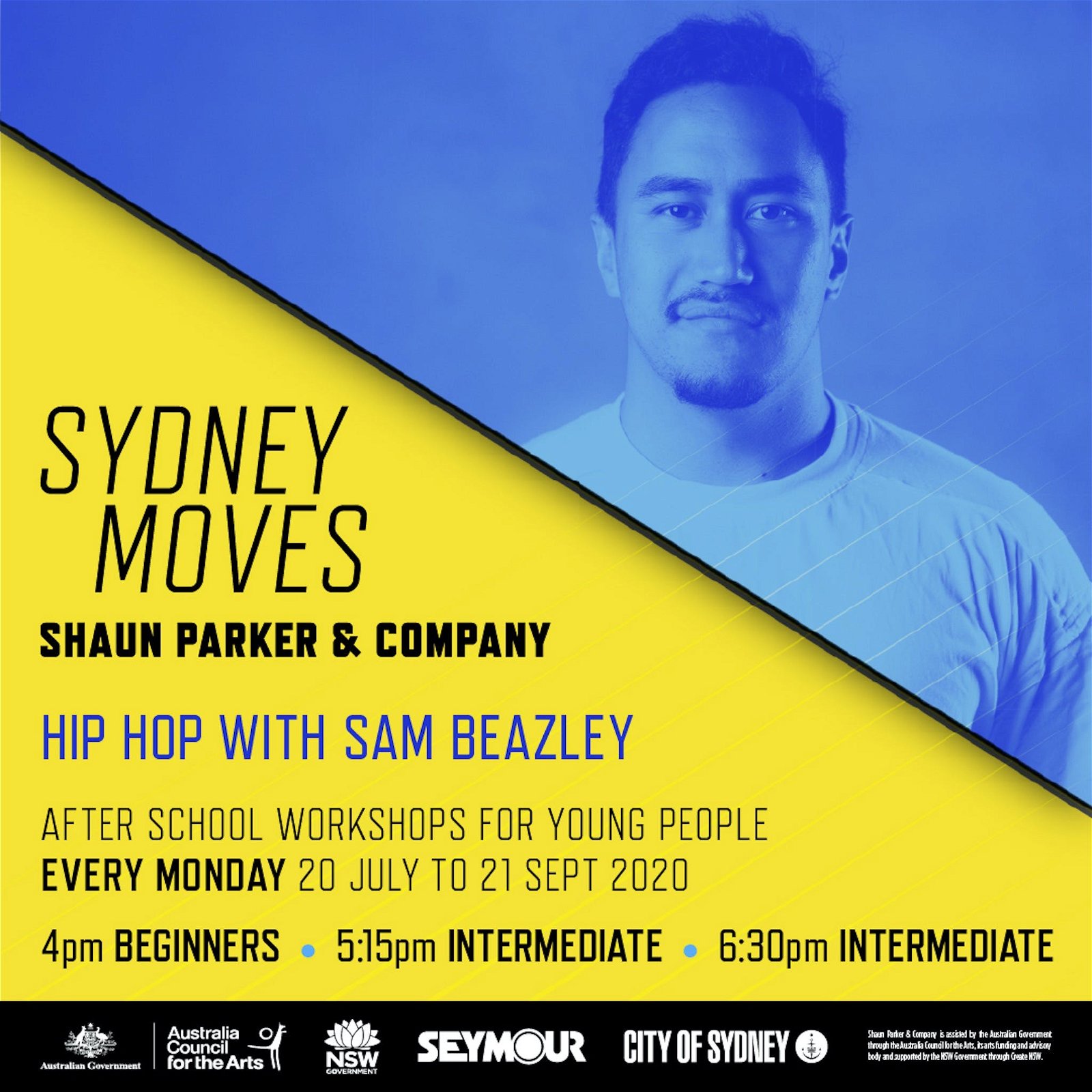 Sydney Moves - Beginners Hip Hop with Sam Beazley Chippendale
