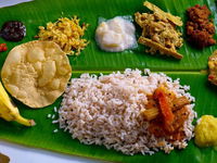 Babaji's Big Fat Keralan banana leaf feast - WA Accommodation