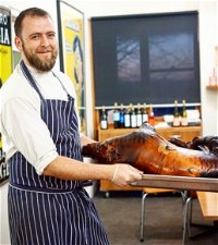 Fireside Pig and Pinot at Contentious Character - Redcliffe Tourism