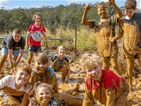 Mini Muddies Obstacle Challenge at Bunnamagoo Estate - Restaurant Canberra
