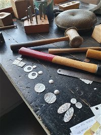 Silver Jewellery Making Class Earrings - Accommodation Mount Tamborine