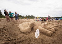 Broulee New Year's Eve Sandcastles and Sculptures - Surfers Gold Coast