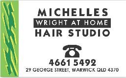 MICHELLES WRIGHT AT HOME HAIR STUDIO