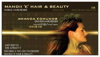 Mandii 'E' Hair amp Beauty - Adelaide Hairdresser