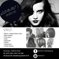 Kommo 3 Hairdressing - Adelaide Hairdresser