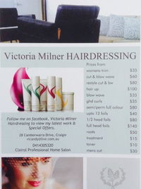 Victoria Milner Hairdressing