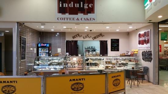 Indulge coffee and cakes
