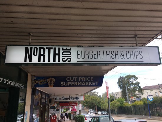 Northside Burger Fish  Chips