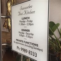Sawasdee Thai Restaurant - Accommodation Airlie Beach