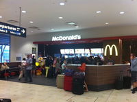 McDonalds International Arrivals Sydney - Accommodation Gold Coast