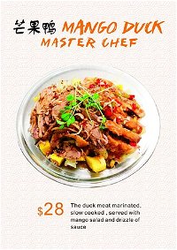 Mango Duck Master Chef - Tourism Caloundra