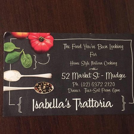Isabella's Trattoria - Food Delivery Shop