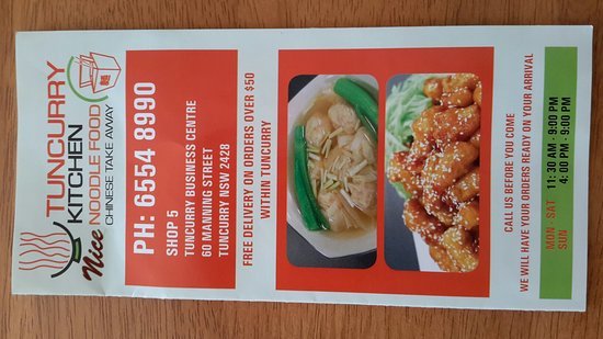 Tuncurry Chinese kitchen - Food Delivery Shop