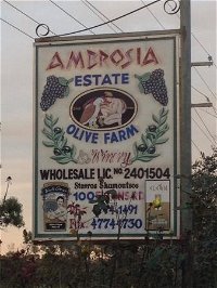 Ambrosia Olive Farm Restaurant - VIC Tourism