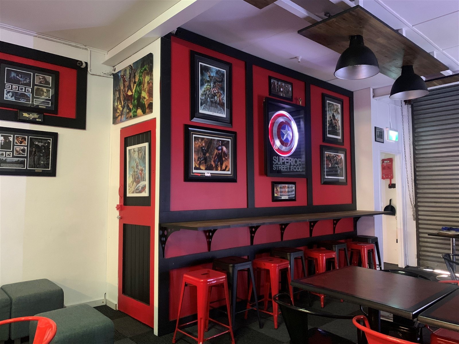 Superior Street Food Superhero Diner - Pubs Sydney