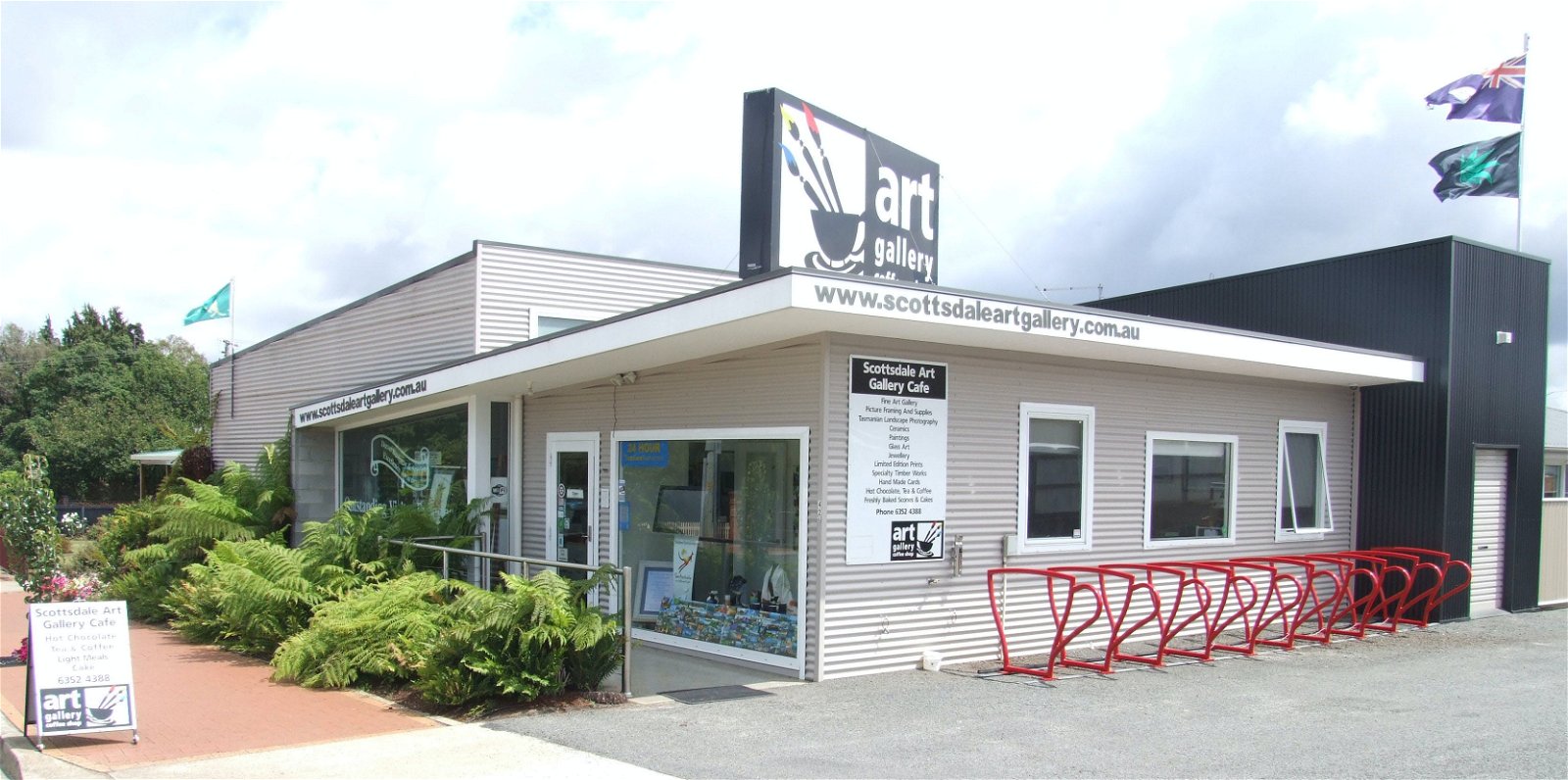 Scottsdale Art Gallery Cafe - Northern Rivers Accommodation