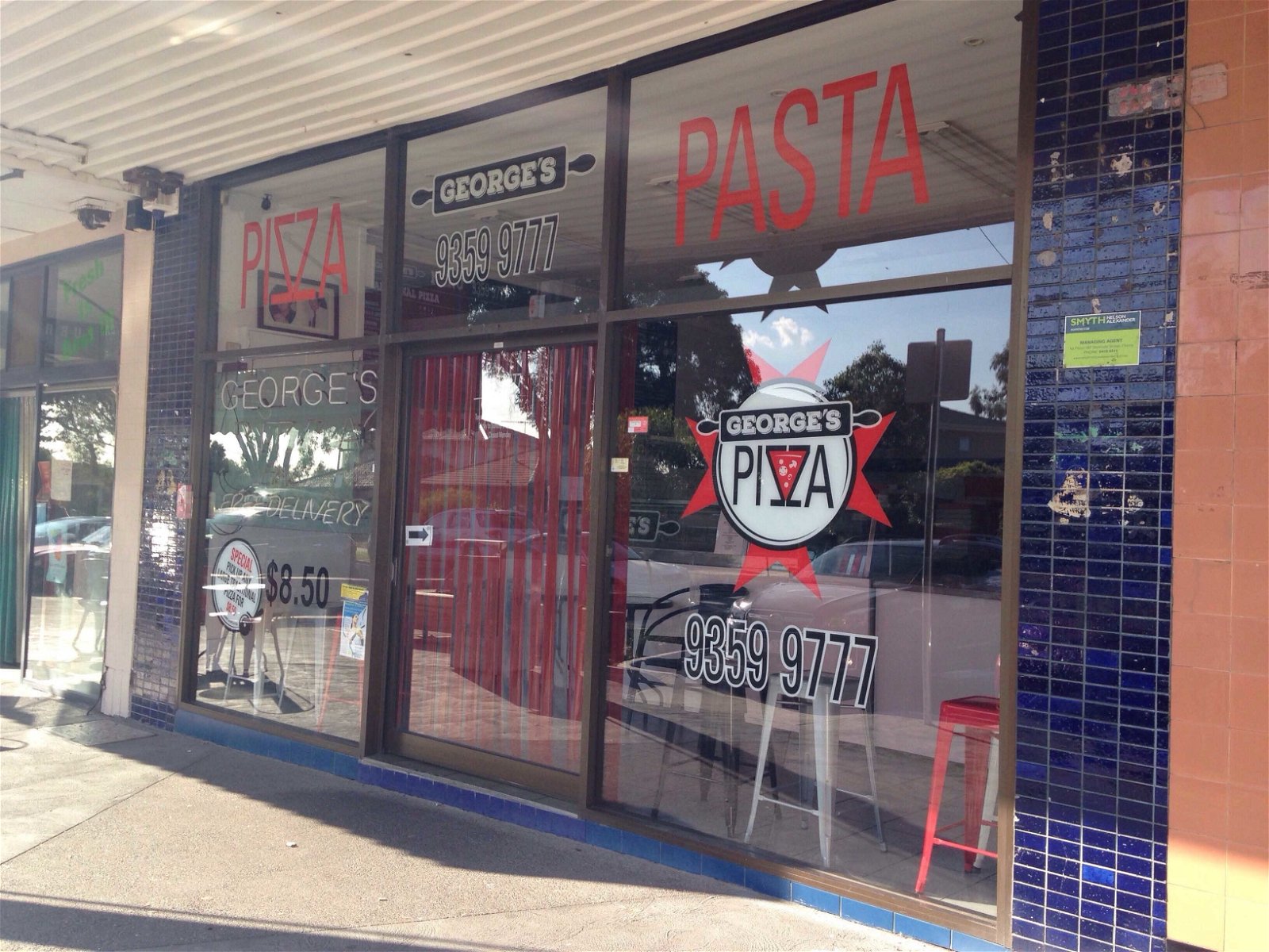 George's Pizza  Pasta - Australia Accommodation
