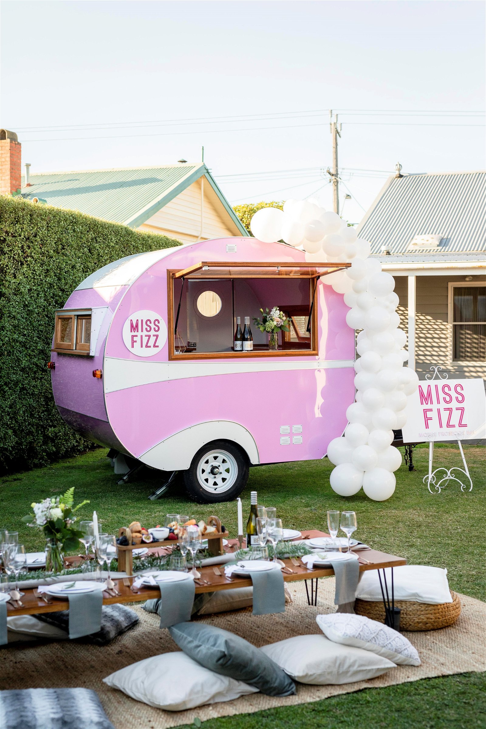 Miss Fizz - Mobile Prosecco Bar - Northern Rivers Accommodation