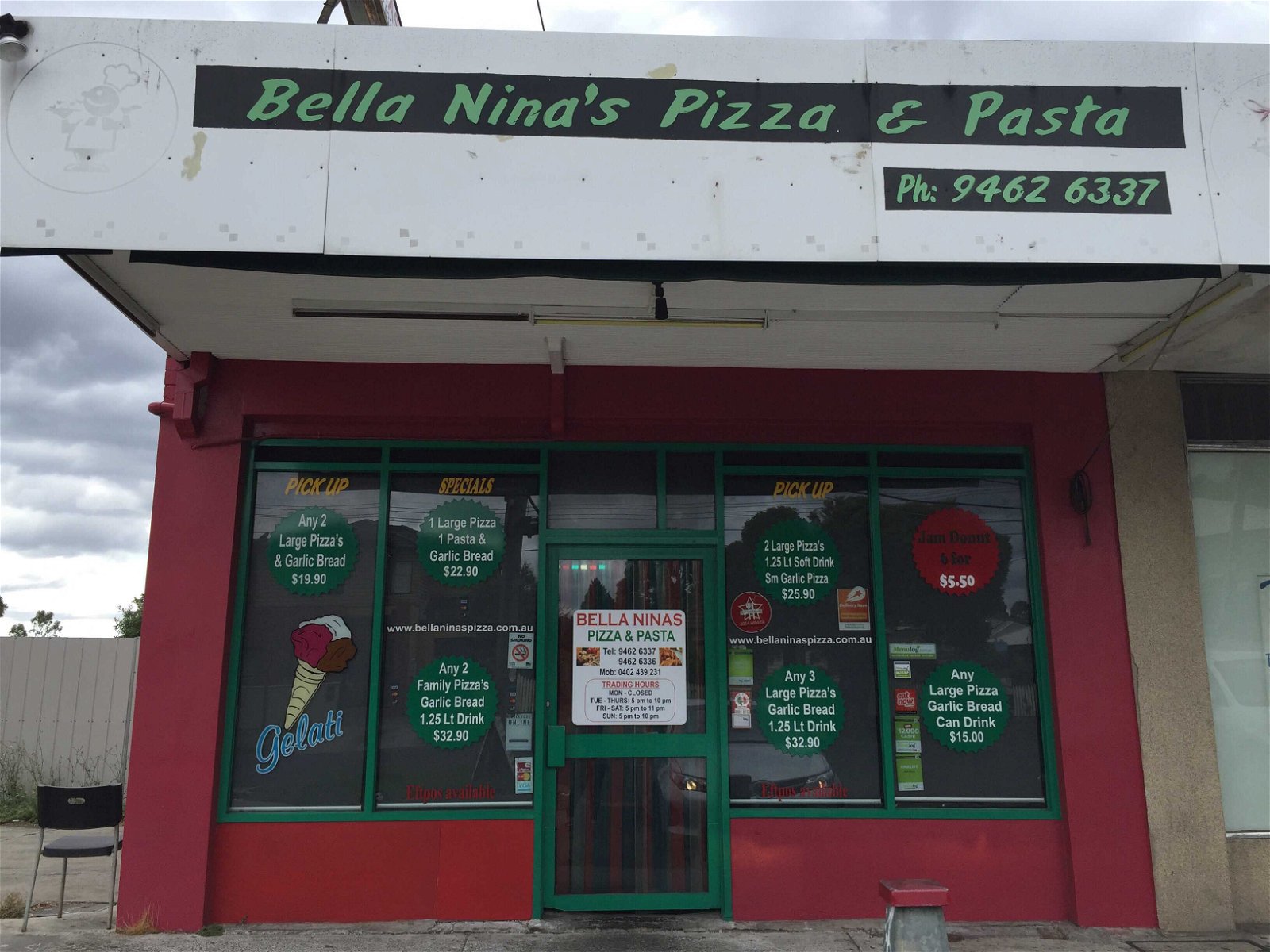 Bella Ninas Pizza and Pasta