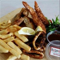 Redfish Fish Chips  Grill - Accommodation Broome