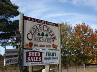 Cedar Creek Orchard - Accommodation Bookings