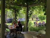 The Pressing Shed Cafe  Restaurant at Nullamunjie Olive Groves - South Australia Travel