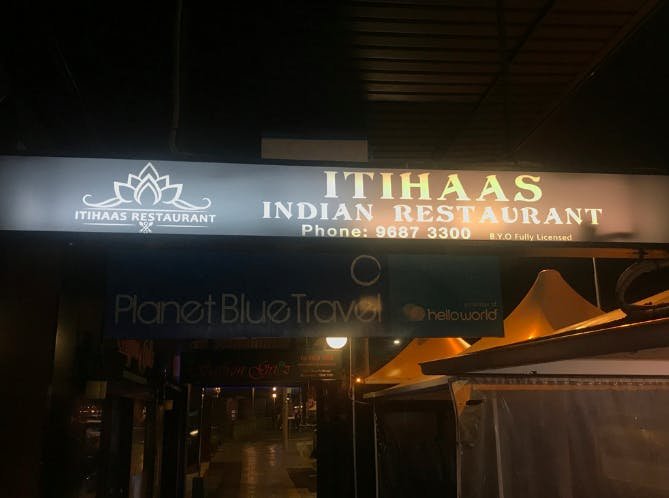 Itihaas Indian Restaurant - Accommodation Bookings 0
