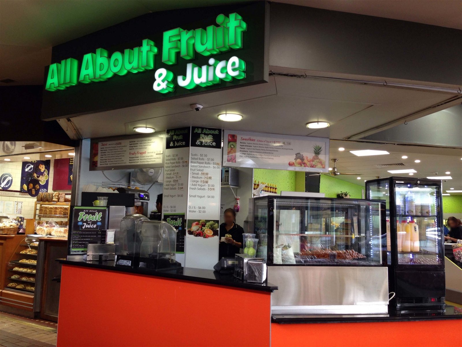 All About Fruit  Juice - Pubs Sydney