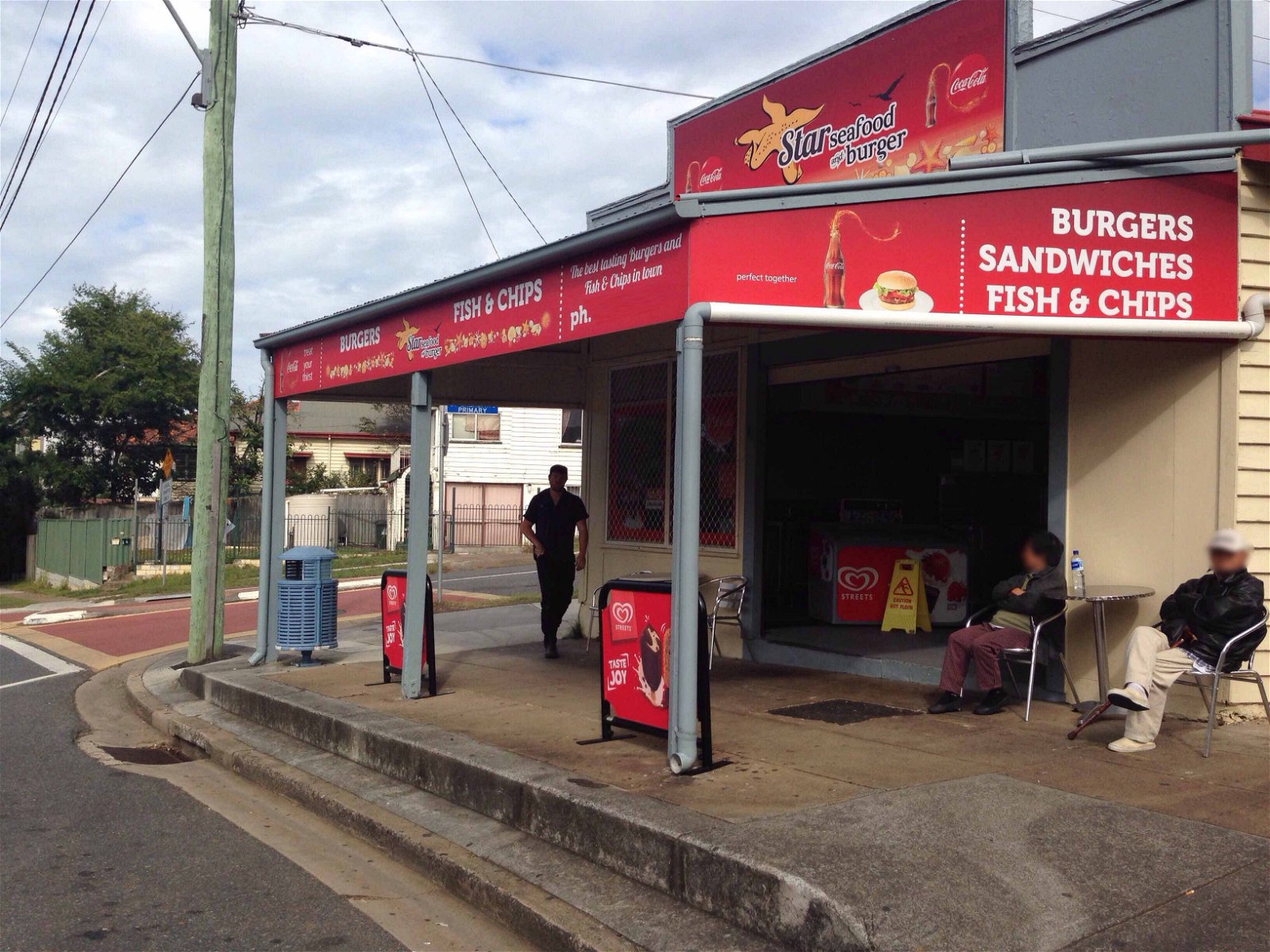 Star Seafood  Burger - Pubs Sydney