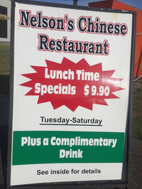 Nelsons Chinese Restaurant - Local Tourism