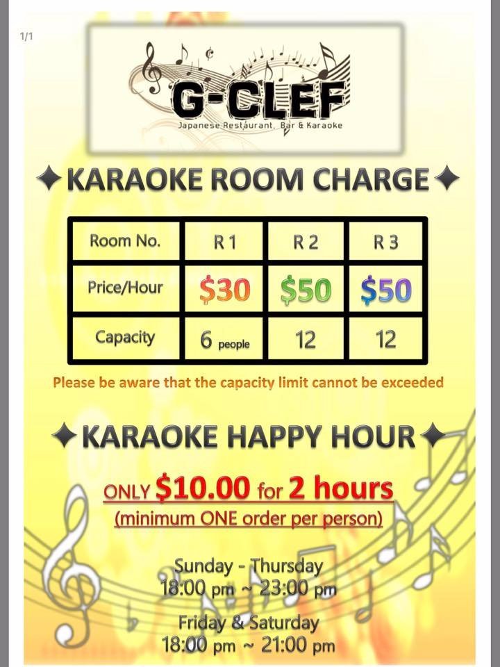 G-Clef Japanese Restaurant, Bar & Karaoke - thumb 2