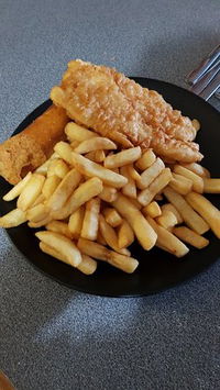 Golden Snapper Fish  Chips - Restaurant Gold Coast