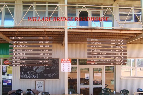 Willare Bridge Roadhouse - Broome Tourism