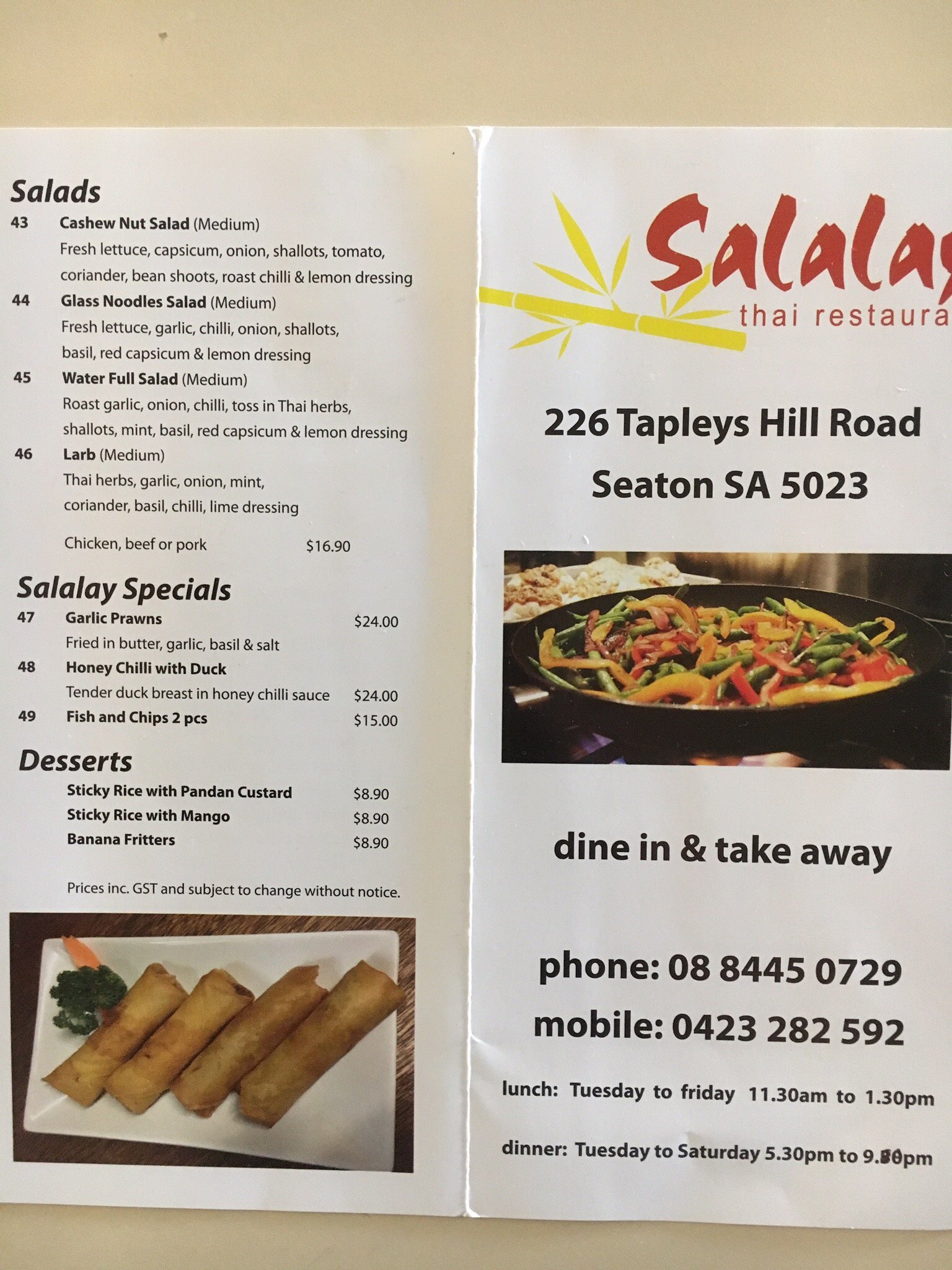 Salalay Thai Restaurant - thumb 5