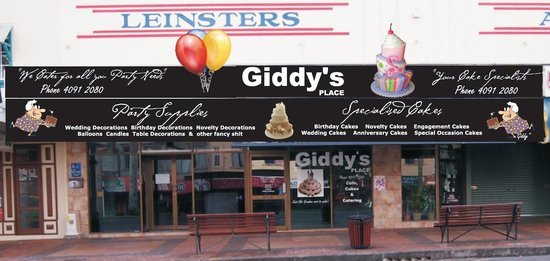 Giddy's Place - Food Delivery Shop
