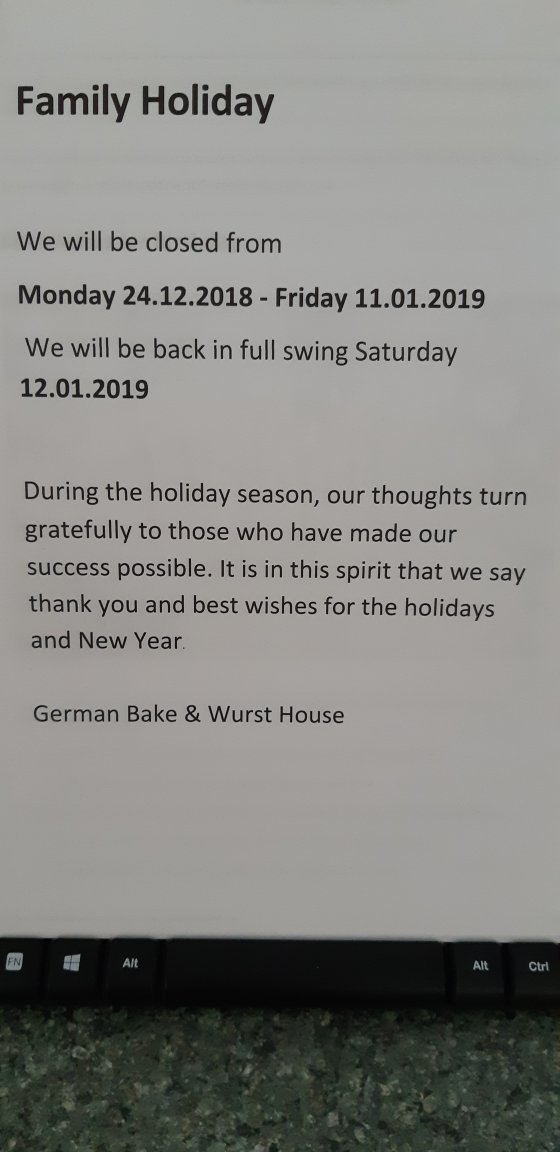 German Bake & Wurst House - thumb 1