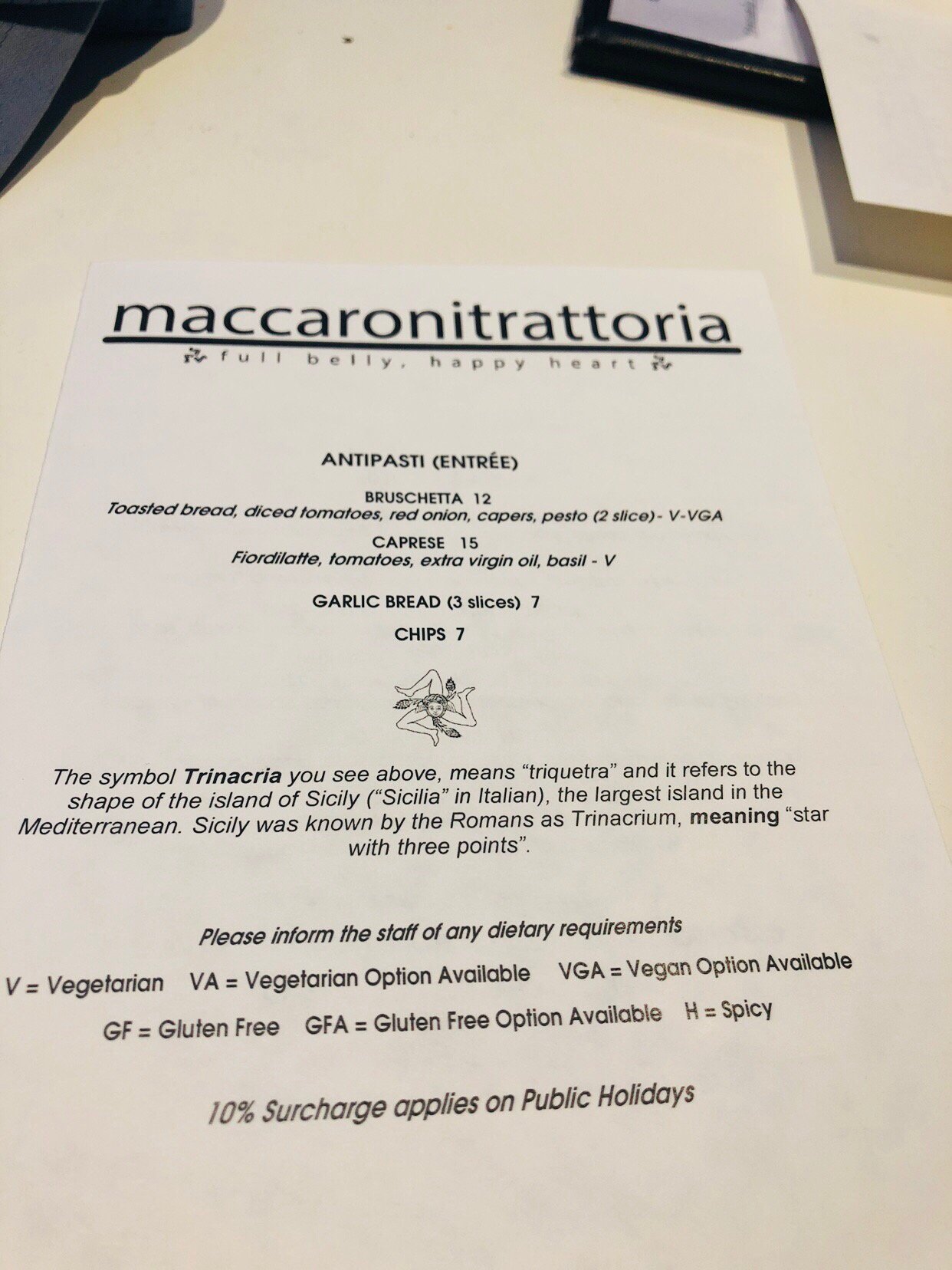 Maccaroni Trattoria Italiana - thumb 1