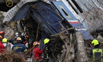 ‘An unimaginable tragedy’: Greece train crash death toll likely to rise