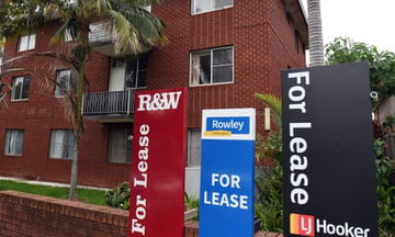 Australian capital city rents have biggest monthly fall in over four years but crisis 